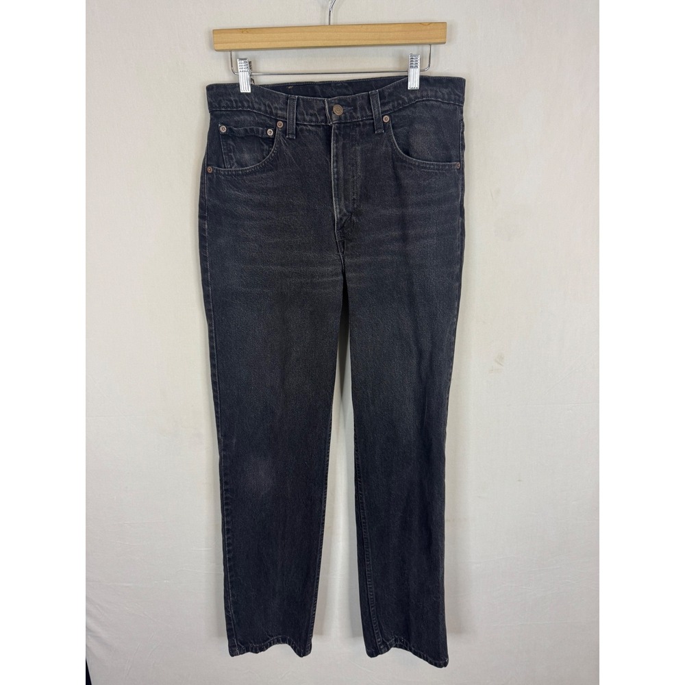 Vintage 90s Levis 516 Slim Fit Straight Black Denim Jeans Mens 34x32 Canada
